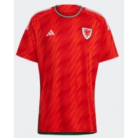Wales Fußballbekleidung Heimtrikot WM 2022 Kurzarm